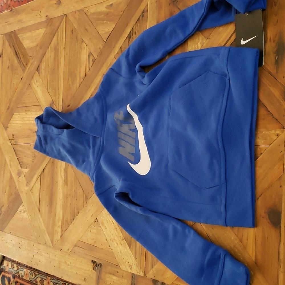NIKE blue Hoodie
